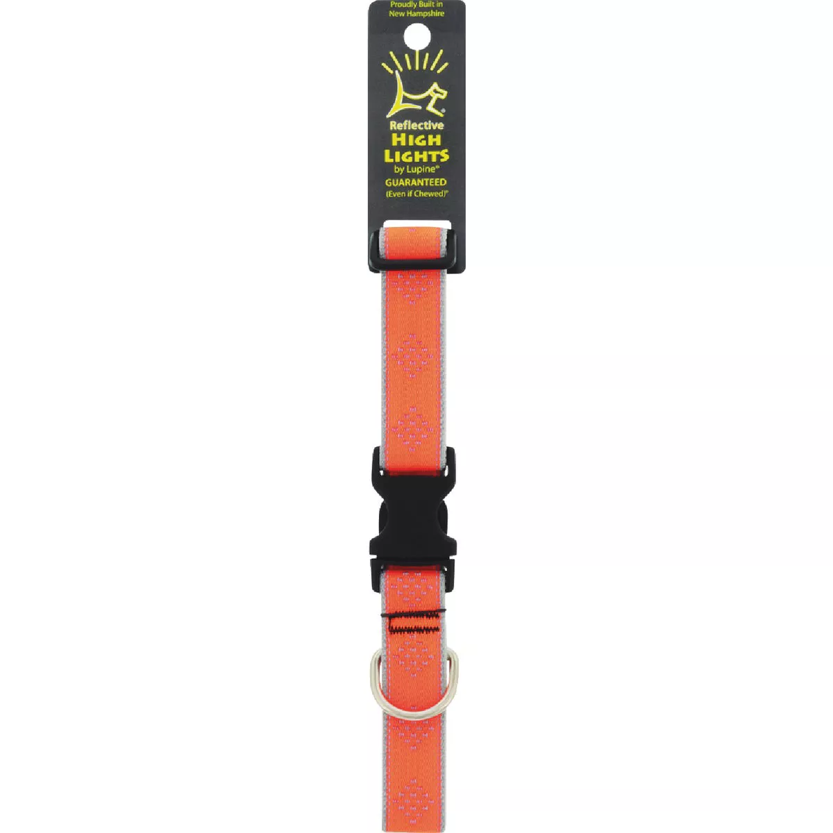 Lupine HL 1 In. Reflective Orange Diamond 12 to 20 In. Adjustable Collar