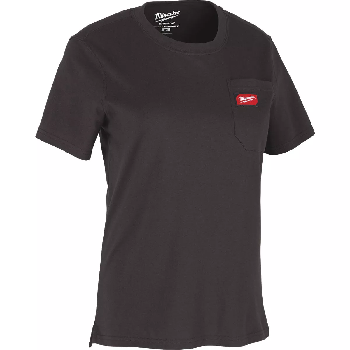 Milwaukee GridIron Women's XS Black Short Sleeve Pocket T-Shirt - photo 3