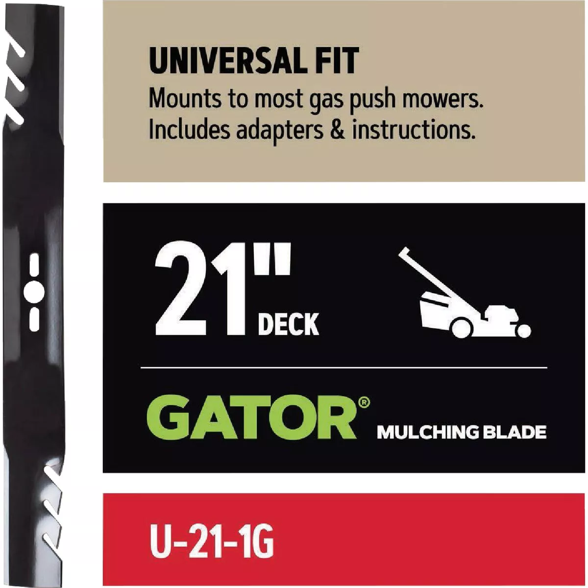 Oregon Gator 21 In. Universal Gas Push Mower Blade - photo 3