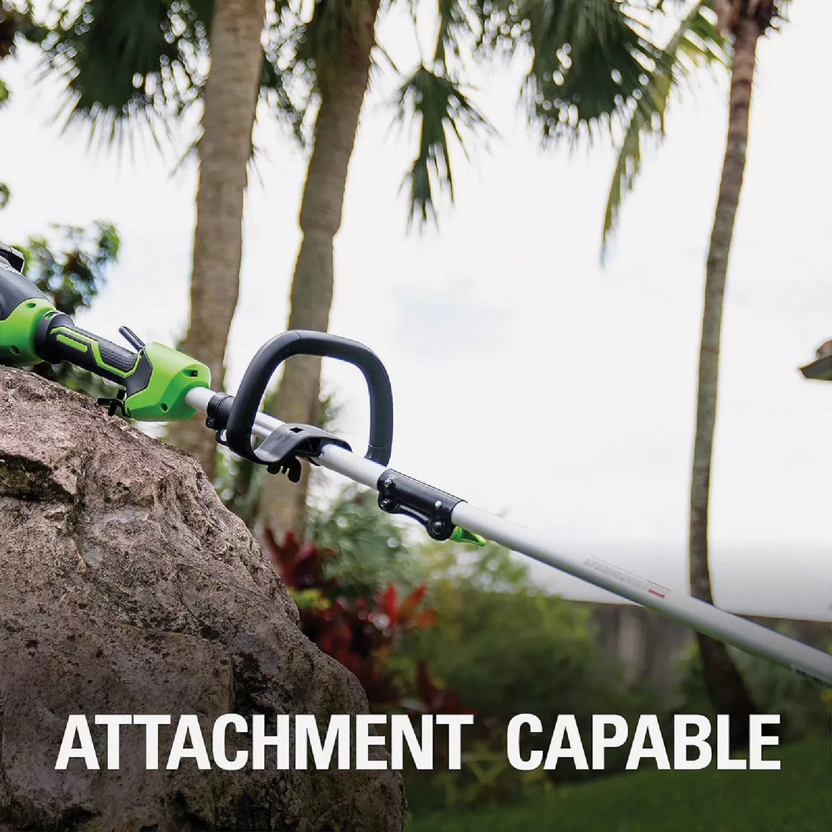 Greenworks 24V (2 x 24V) 16 In. Brushless Attachment Capable String Trimmer with (2) 4.0 Ah USB Batteries & Charger - photo 6