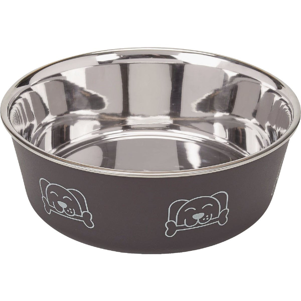 Shiyou-- Slow Feeder Pet Bowl, 32oz  4 Cups , Stainless Steel Non Slip Base Bpa Pvc Lead Free Portable Removable Insert Food Water Healthy Eating Both Dogs