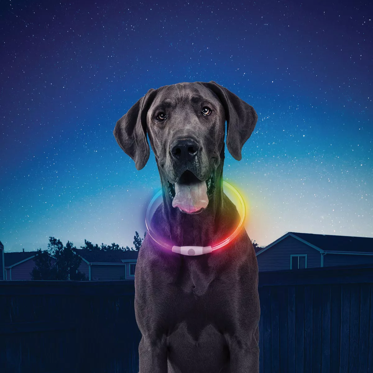 Nite Ize Nite Howl Lithium Polymer Rechargeable Color Changing LED Safety Necklace - photo 2