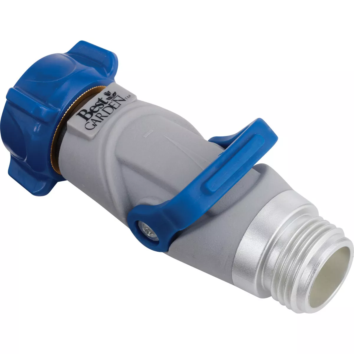 Best Garden Plastic Hose Shutoff Valve with Thumb Control - photo 2