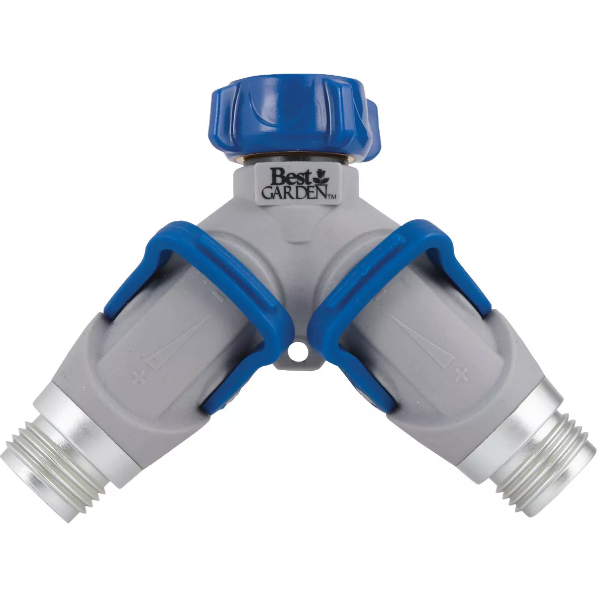 Best Garden Plastic Dual Y-Hose Shutoff Connector - photo 3