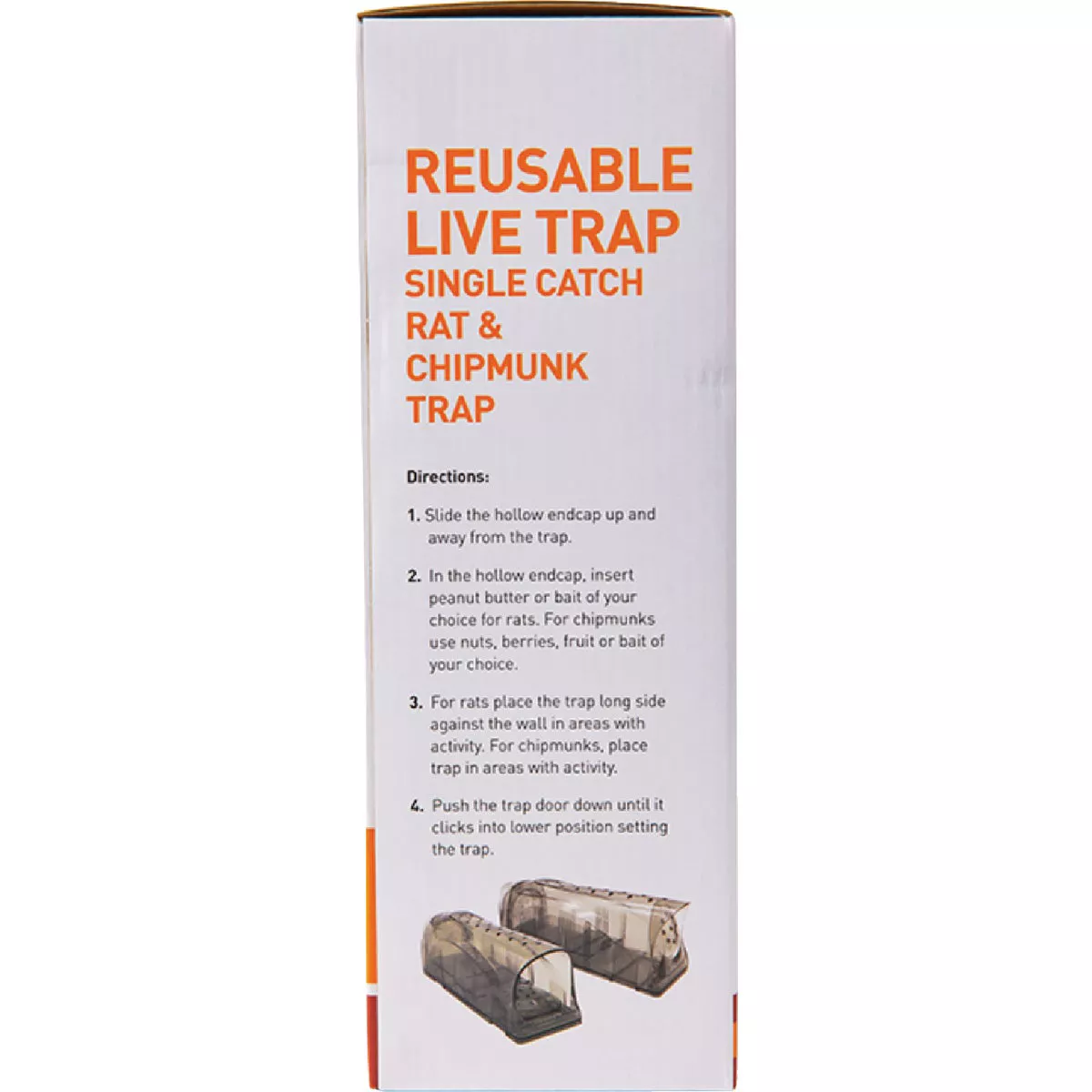 JT Eaton Repete Plastic Reusable Live Rat & Chipmunk Trap (2-Pack) - photo 4