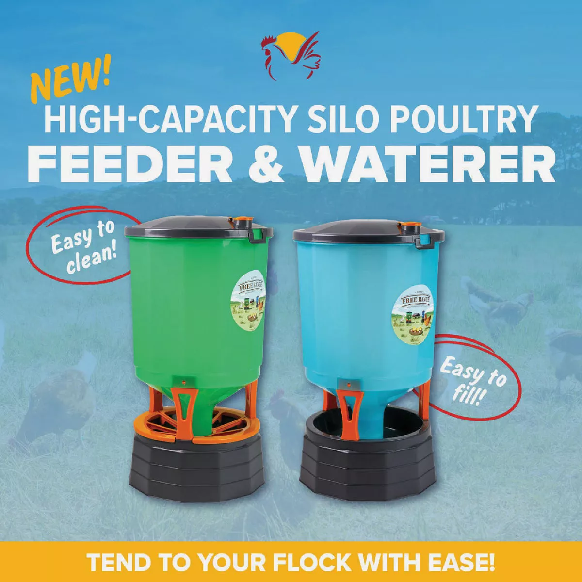 Stomberg's 65 Lb. Capacity Silo Chicken Feeder - photo 5