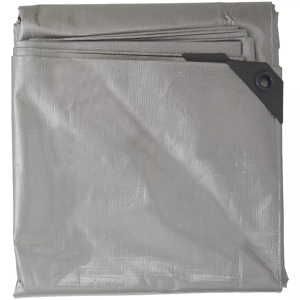 Do it Best Silver Woven 8 Ft. x 10 Ft. Heavy Duty Poly Tarp - photo 2