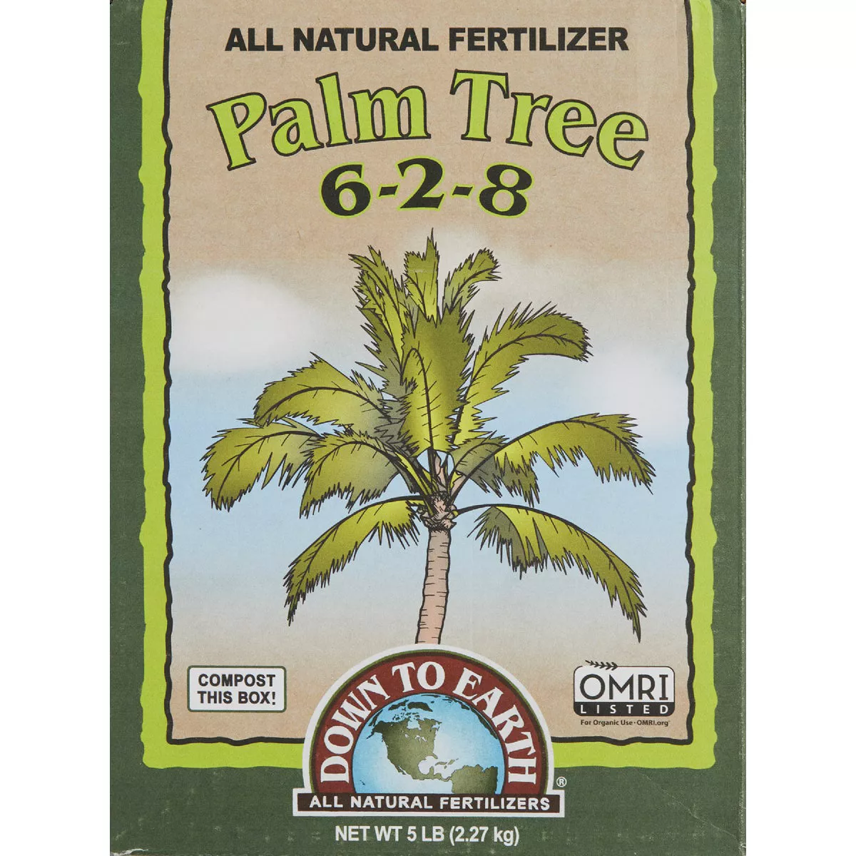 Down To Earth 5 Lb. 6-2-8 Palm Tree Mix - photo 2