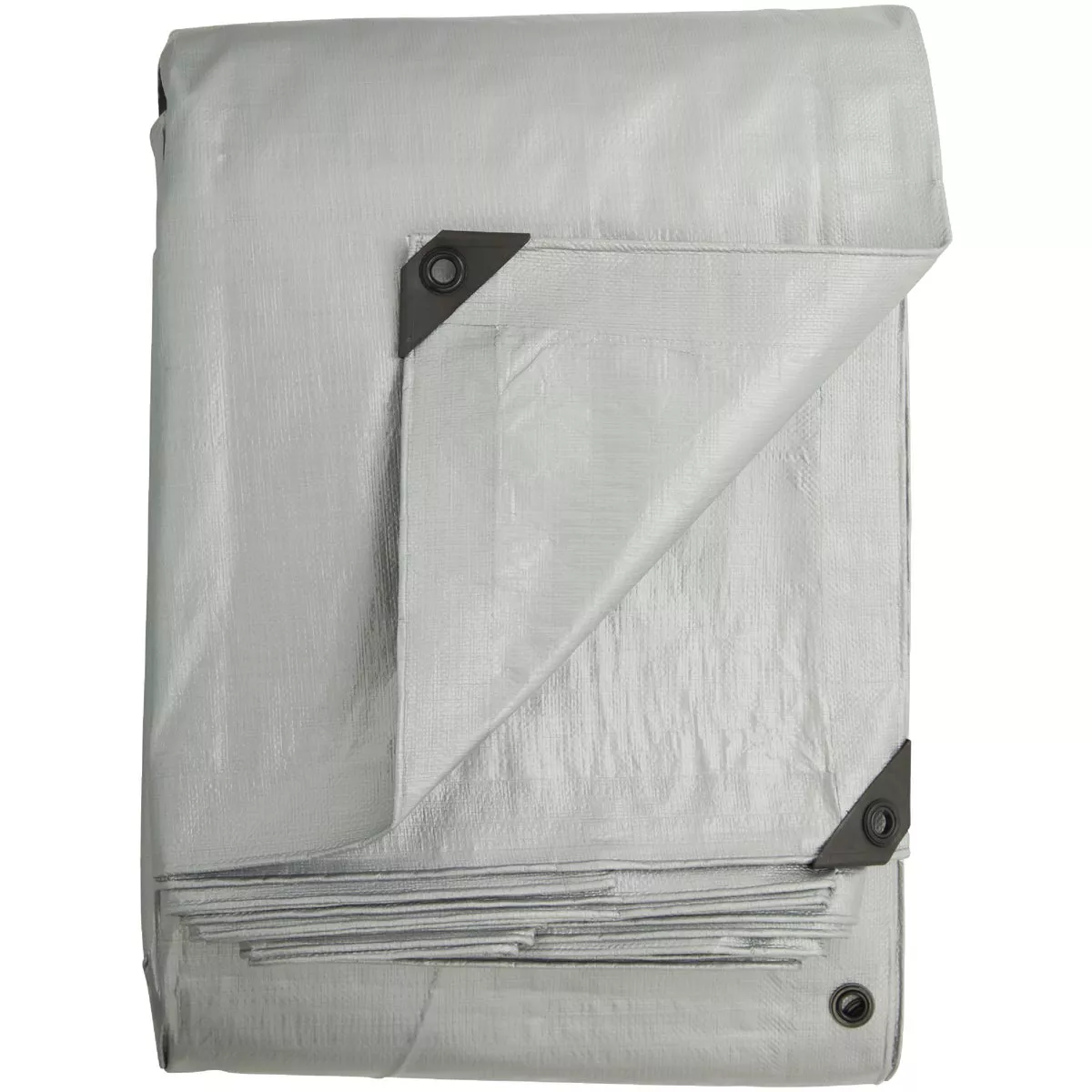 Do it Best Silver Woven 12 Ft. x 16 Ft. Heavy Duty Poly Tarp - photo 2