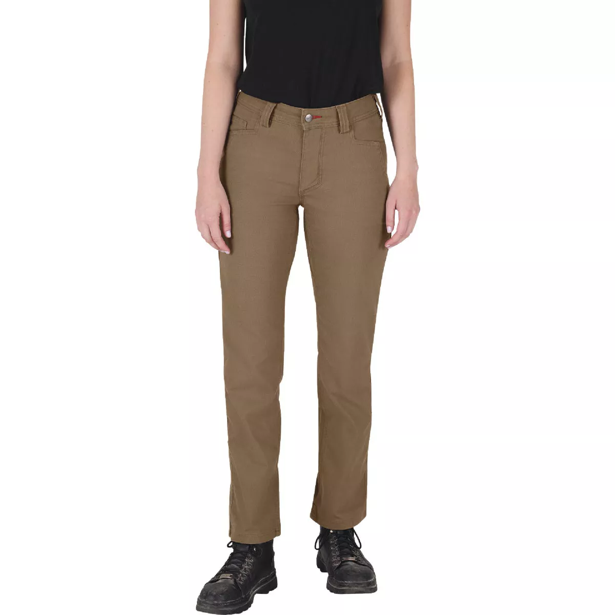 Milwaukee Women's 8 Regular Khaki Work Pants