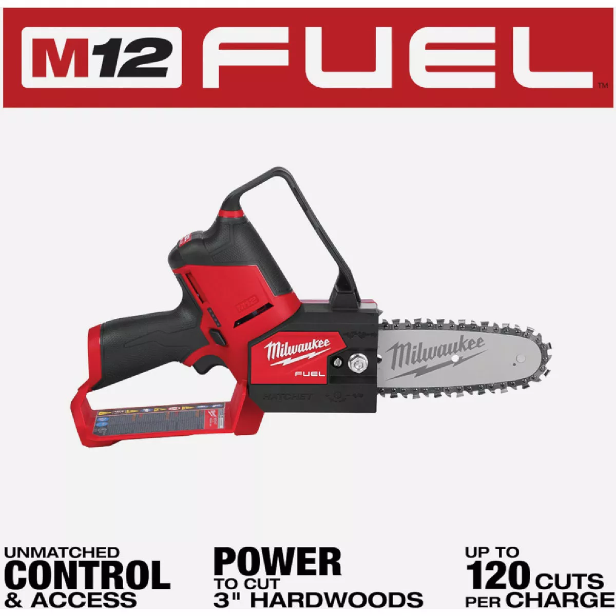 Milwaukee M12 FUEL HATCHET Brushless 6 In. Cordless Pruning Saw (Tool Only) - photo 3