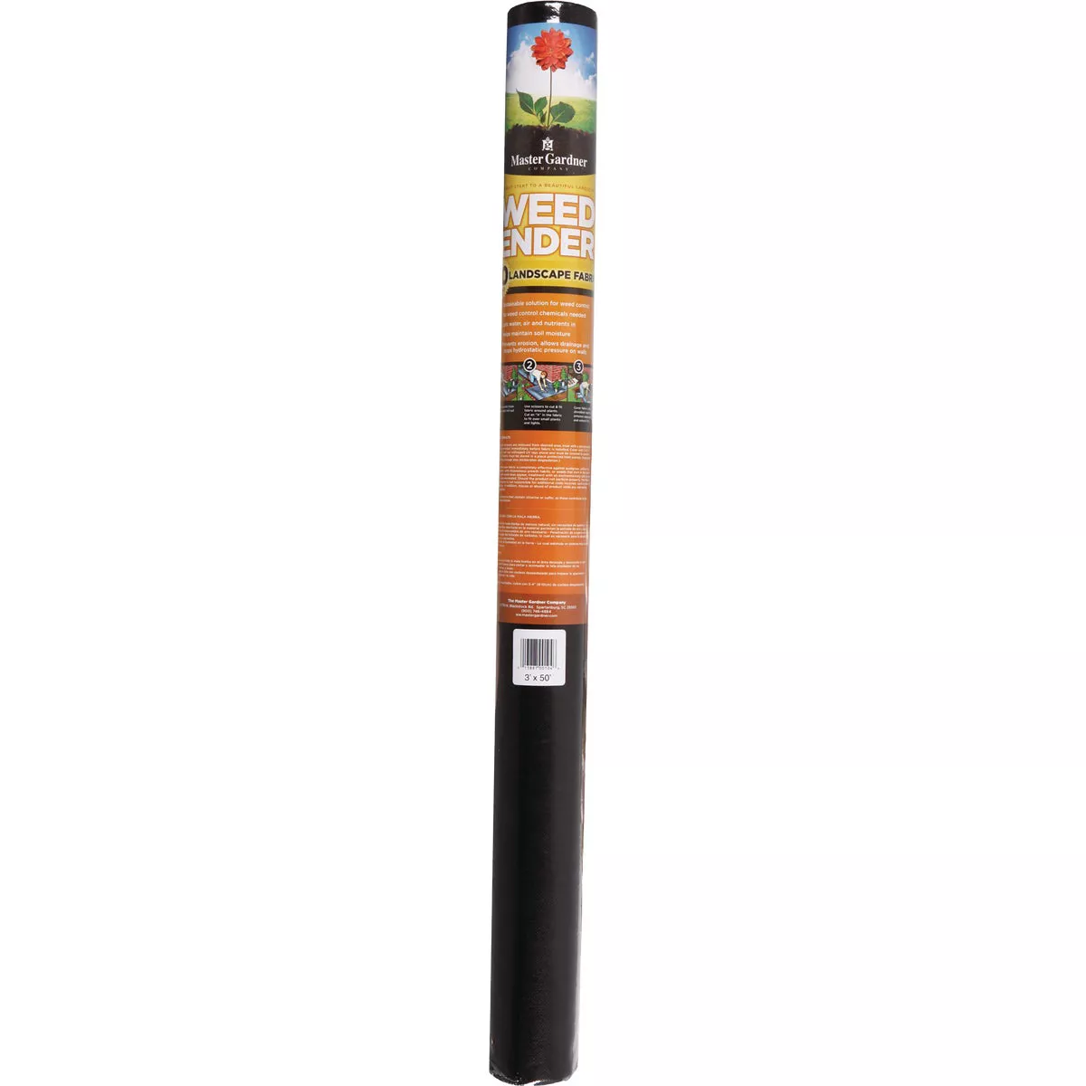 Master Gardner WeedEnder 3 Ft. W. x 50 Ft. L. Polypropylene/Polyethylene 10-Year Residential Weed Control Landscape Fabric