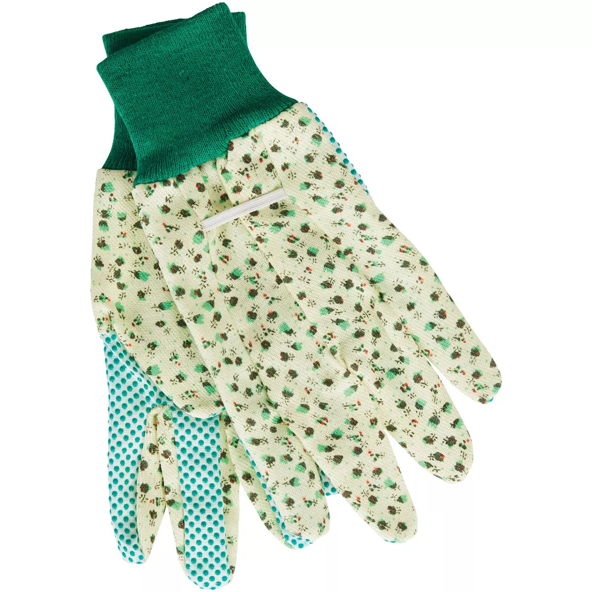 Best Garden Women's 1 Size Fits All Canvas Garden Glove with Knit Cuff - photo 2
