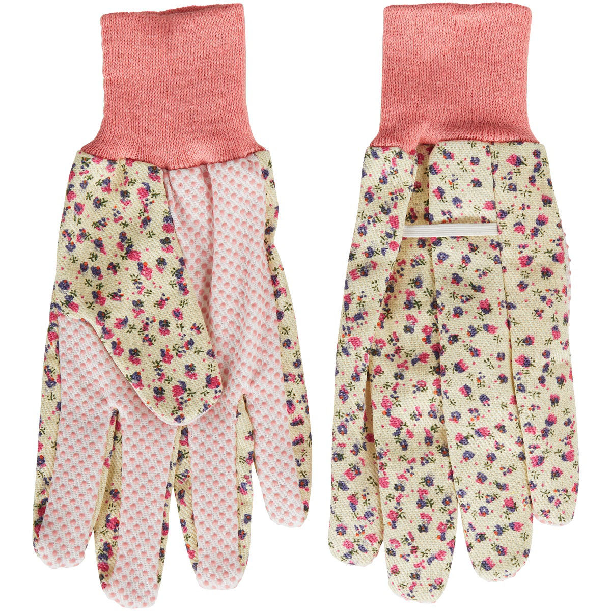 Best Garden Women's Canvas Garden Glove with Knit Cuff - Thumbnail 4