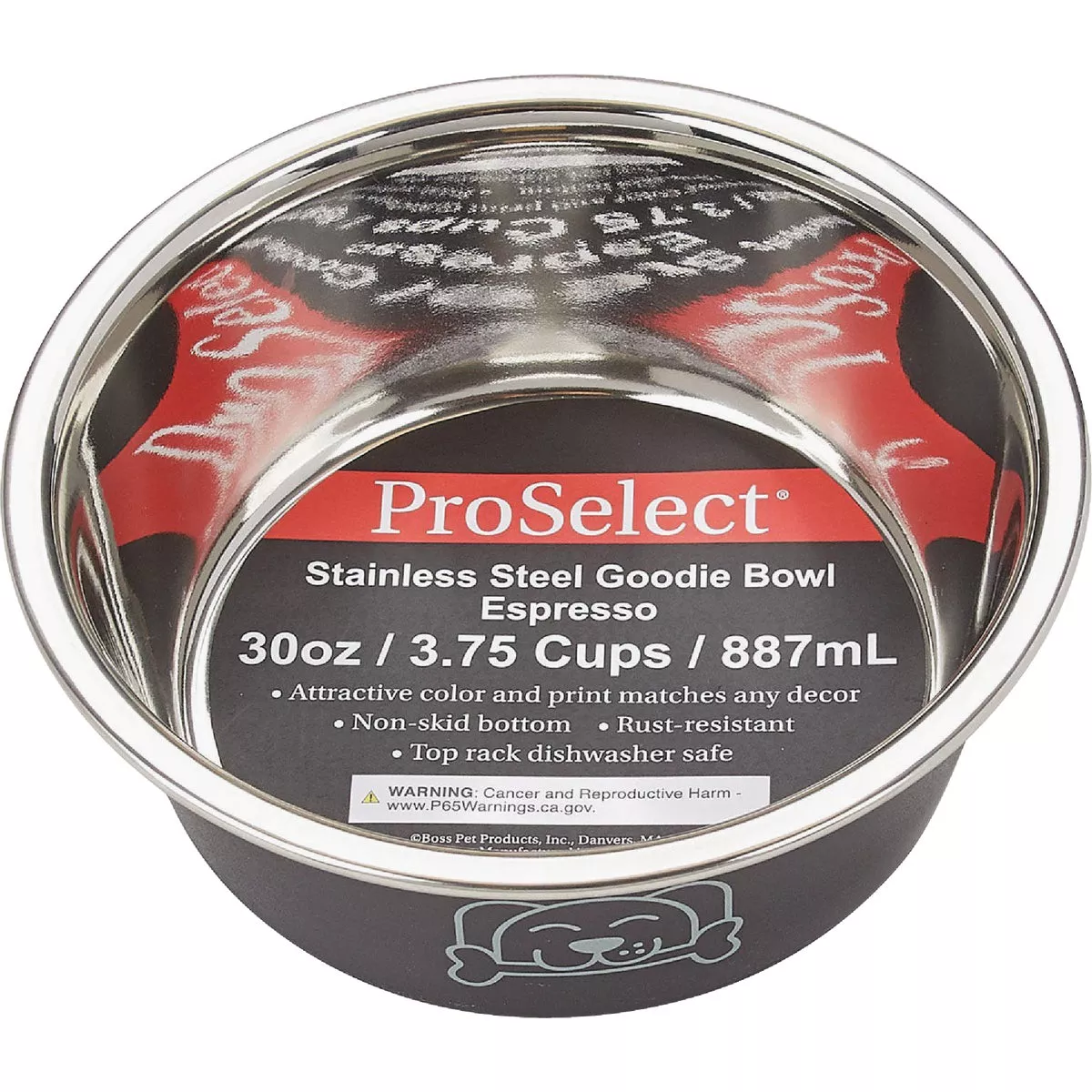 Boss Pet ProSelect Medium Espresso Goodie Bowl - photo 2