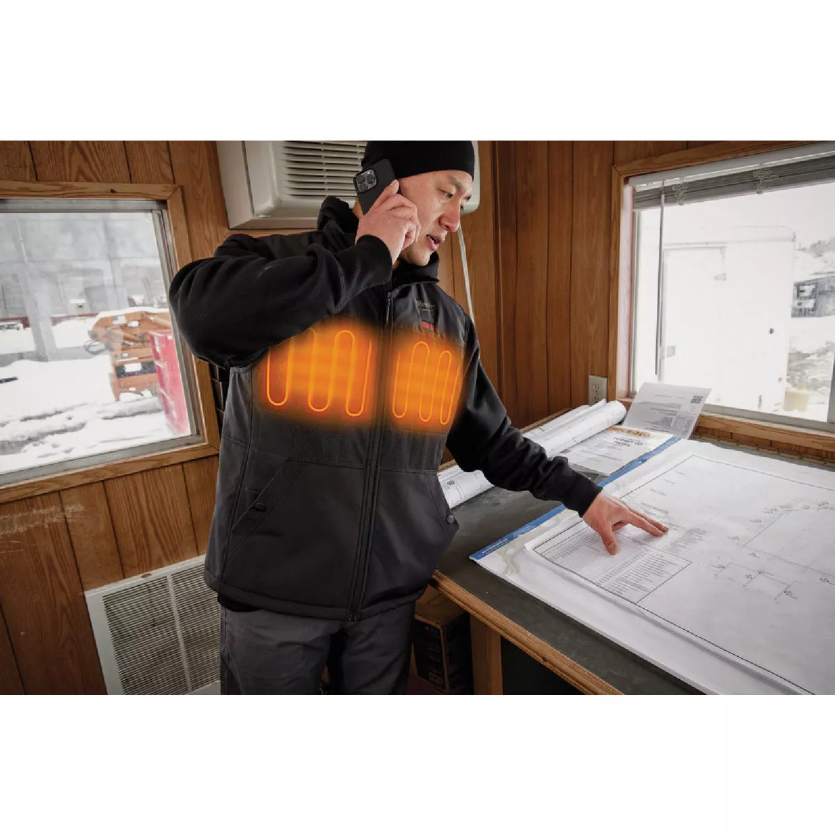 Milwaukee M12 AXIS Men's Black Cordless Heated Vest Kit, XL - photo 5