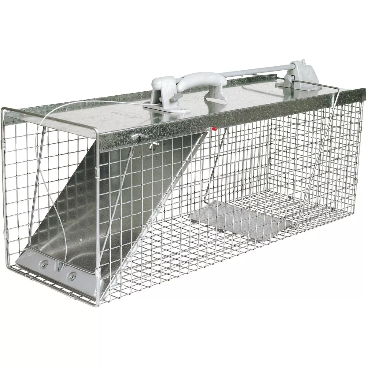 Havahart Easy Set Galvanized Steel 32 In. Live Raccoon Trap - photo 2