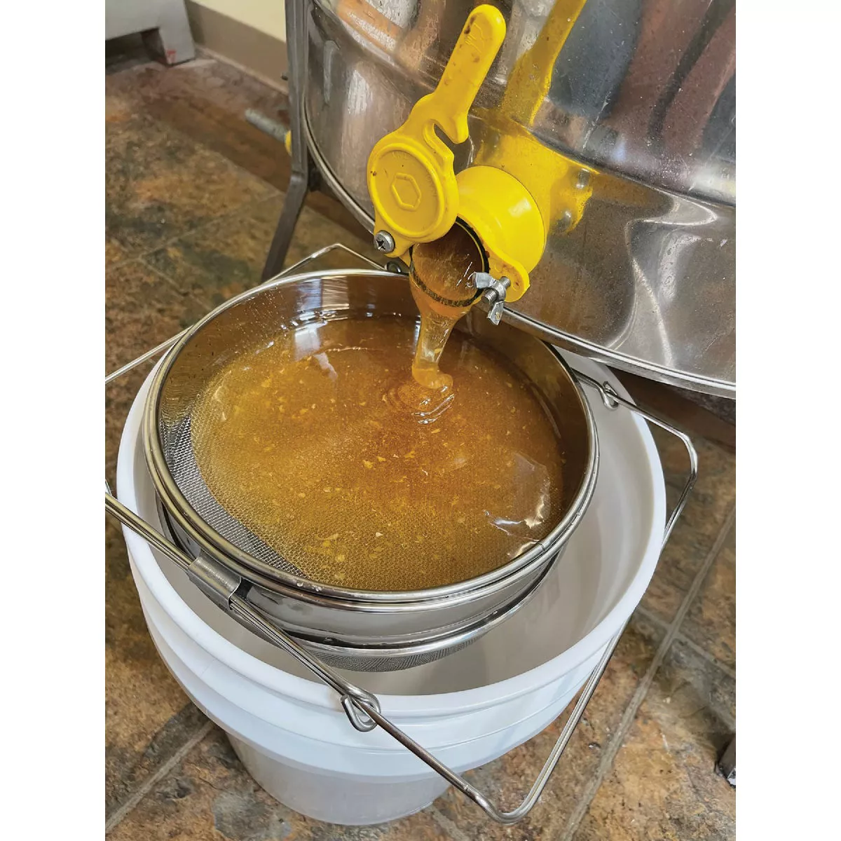 Harvest Lane Honey Stainless Steel Honey Sieve with Mesh Screen - photo 5