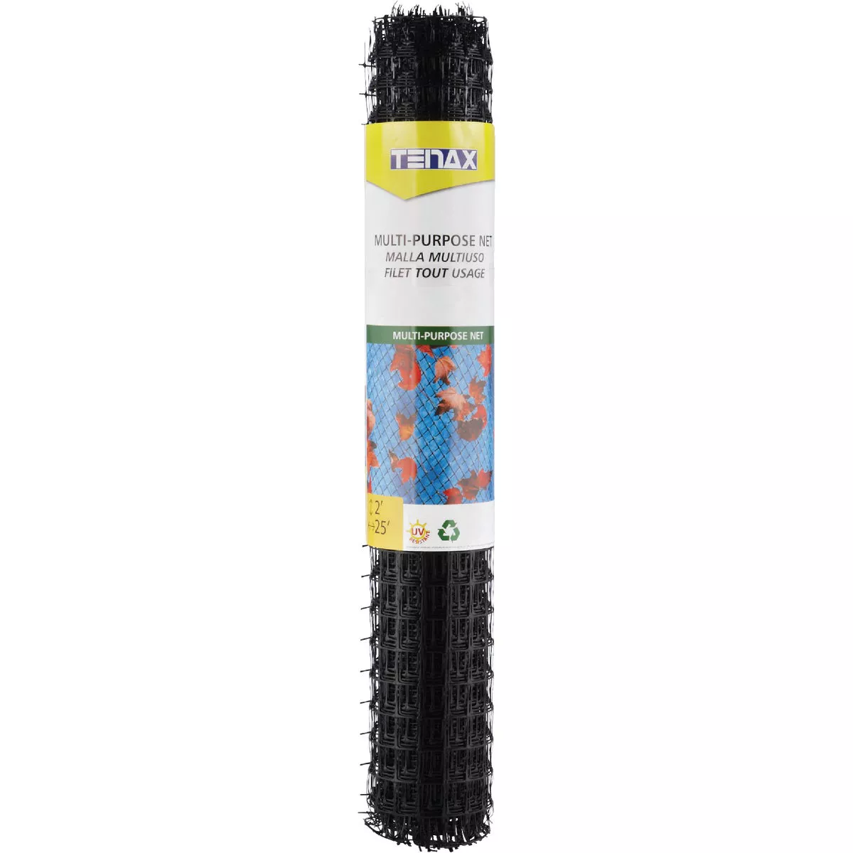 Tenax 3/4 In. x 1 In. Mesh 2 Ft. x 25 Ft. Black Multi-Purpose Net - photo 2