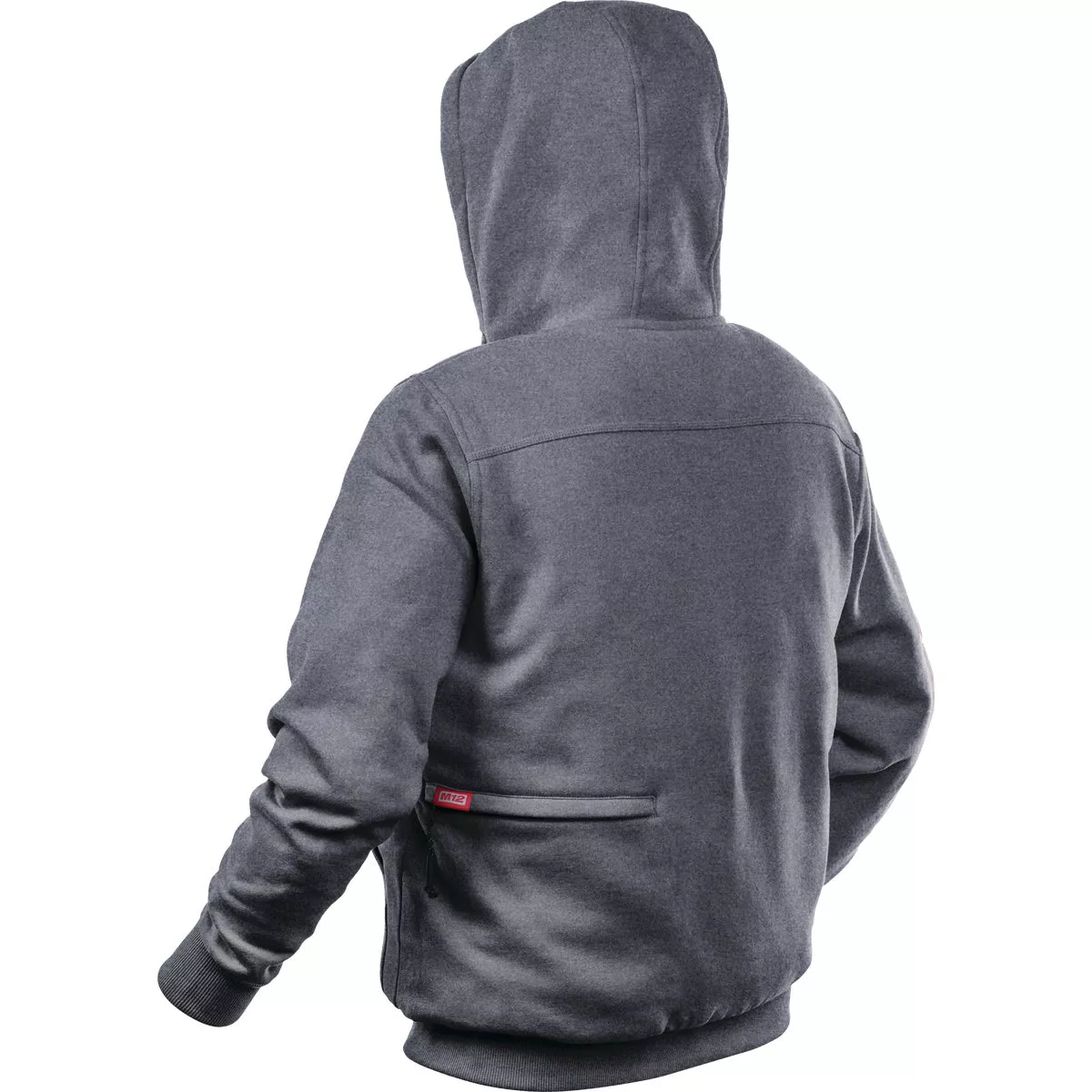 Milwaukee M12 XL Gray Men's Heated Full Zip Hooded Sweatshirt - photo 3