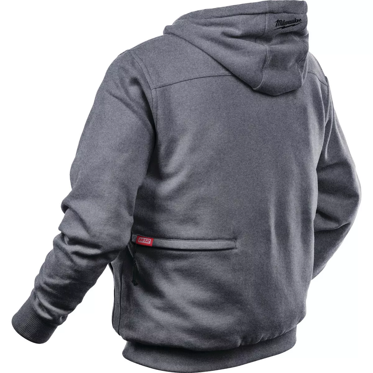 Milwaukee M12 XL Gray Men's Heated Full Zip Hooded Sweatshirt - photo 5