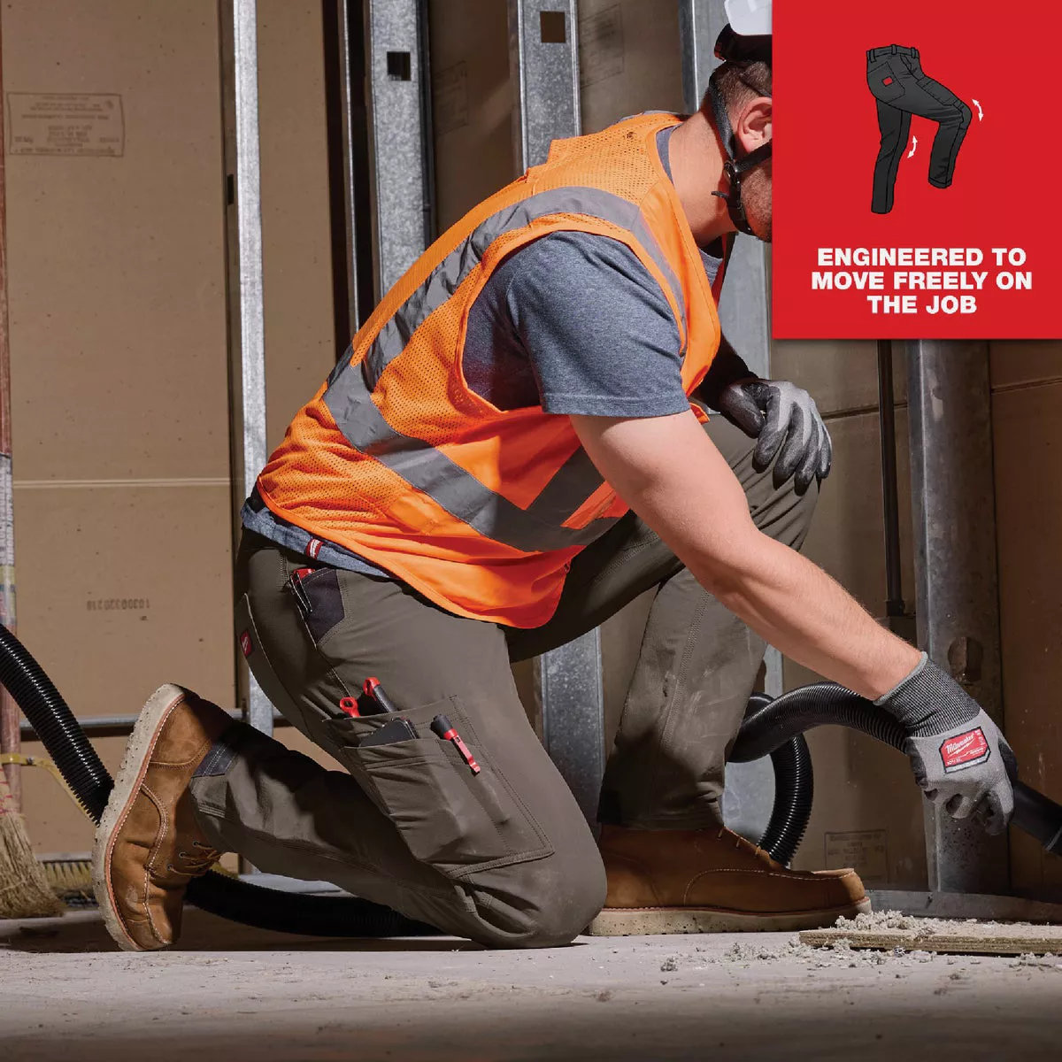 Milwaukee FREEFLEX Black 36 x 32 Tech Pants - photo 3