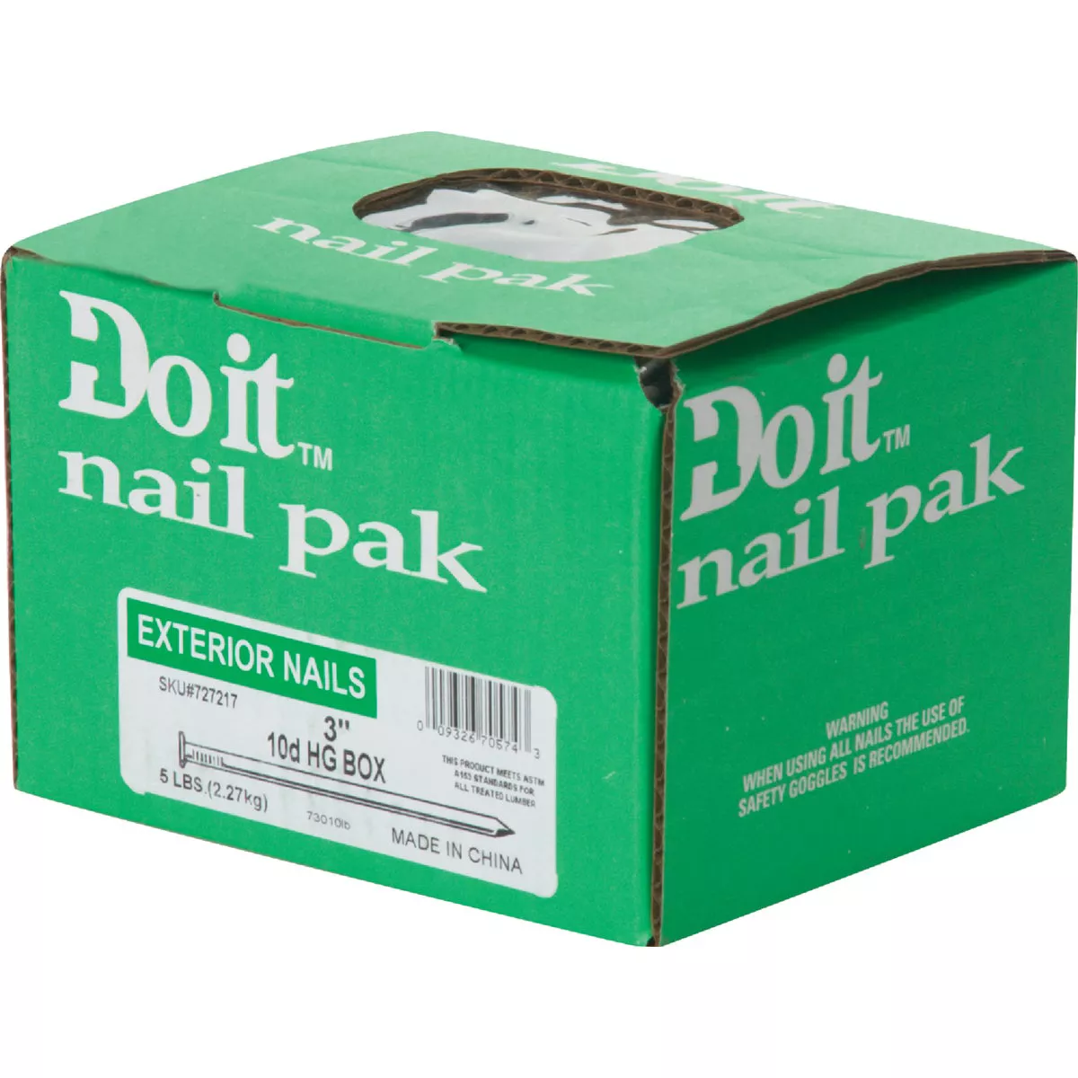 Do it 10d x 3 In. 10-1/2 ga Hot Galvanized Box Nails (470 Ct., 5 Lb.) - photo 2