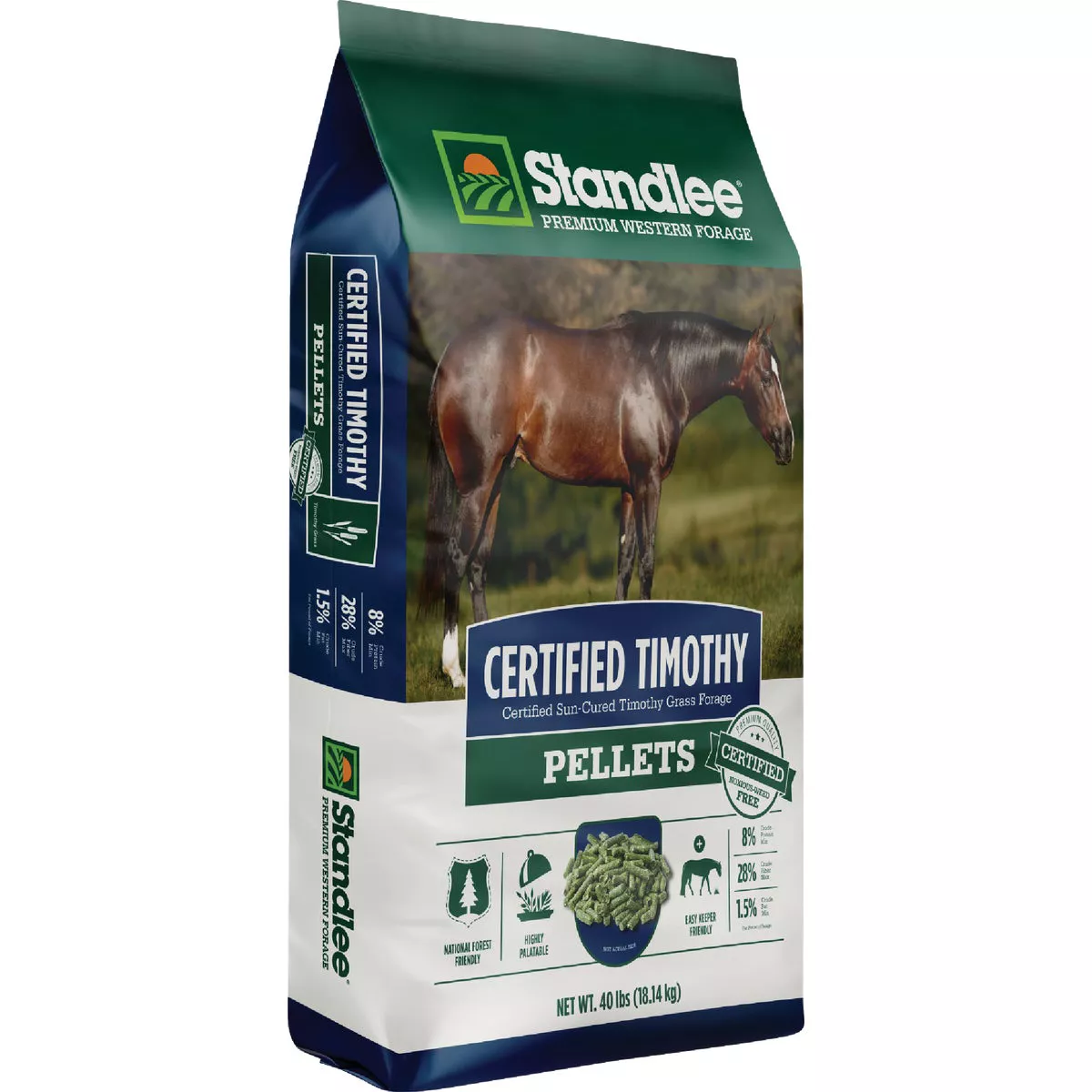 Standlee Premium Western Forage 40 Lb. Certified Timothy Grass Pellets - photo 7