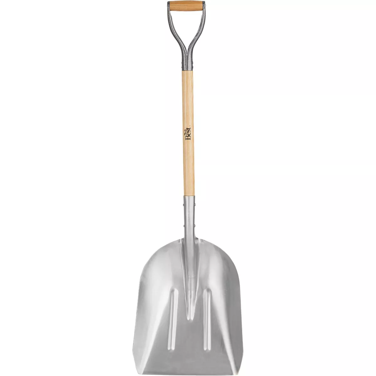 Do it Best 27 In. Wood D-Grip Handle #10 Aluminum Scoop Shovel - photo 2