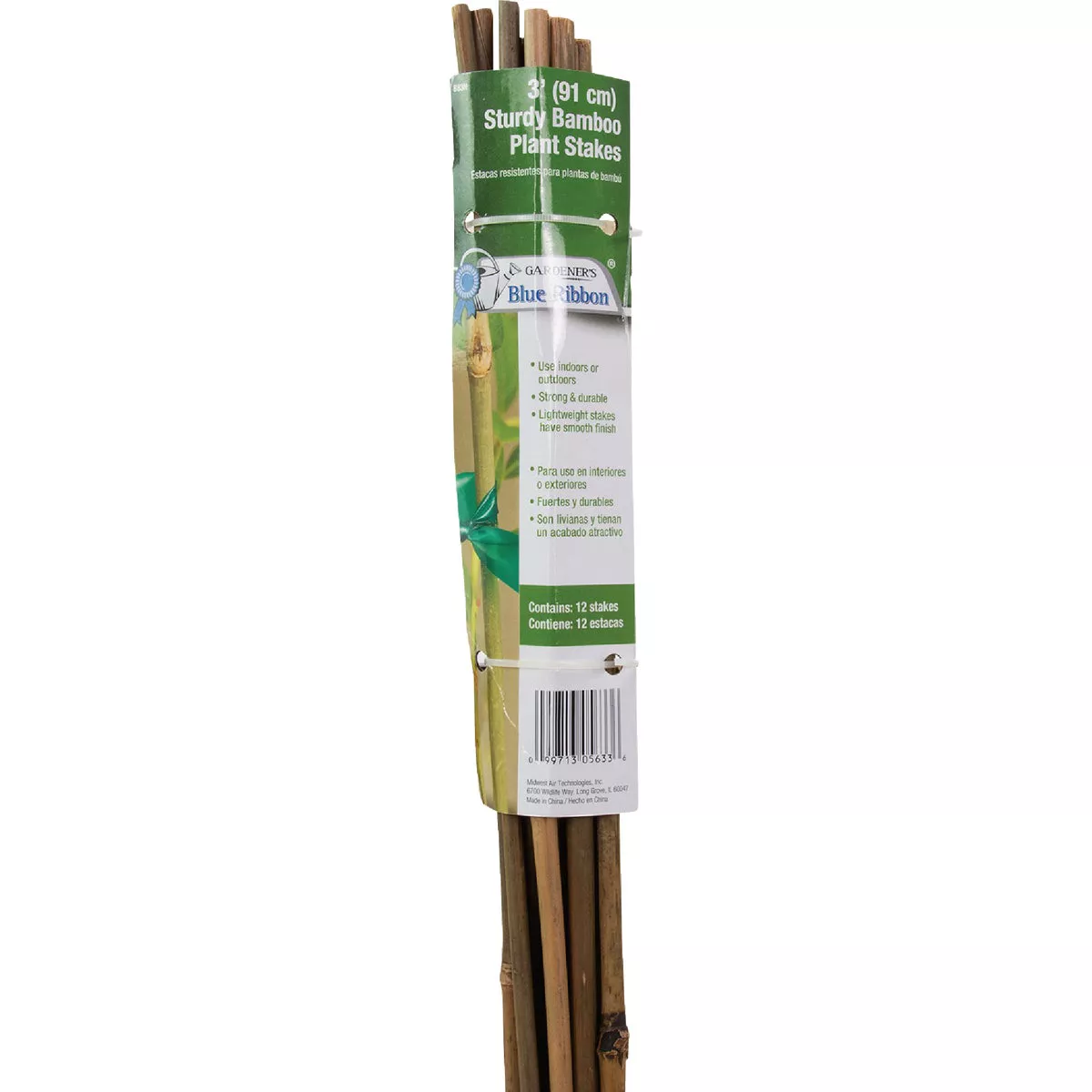 Gardener's Blue Ribbon 3 Ft. Bamboo Plant Stake (12-Pack)
