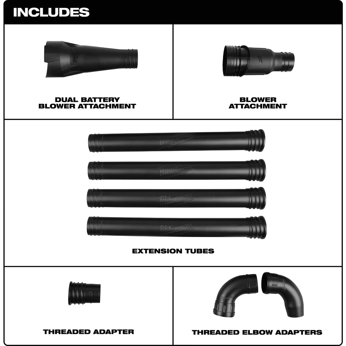 Milwaukee M18 Fuel Gutter Cleaning Attachment Kit - photo 3