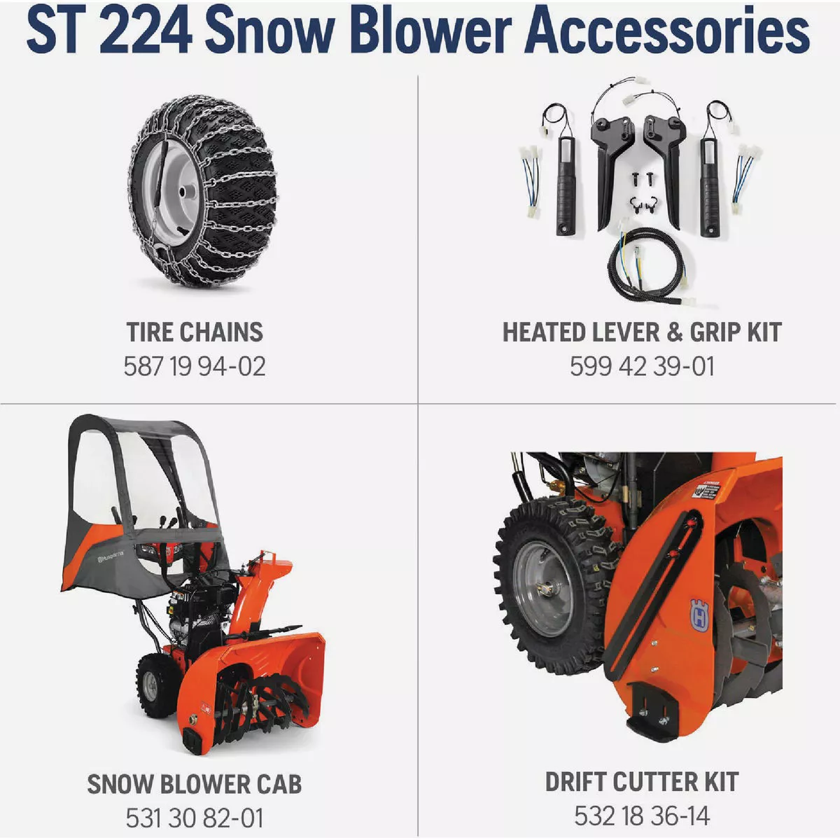 Husqvarna ST 224 24 In. 212cc Two-Stage Gas Snow Blower - photo 3