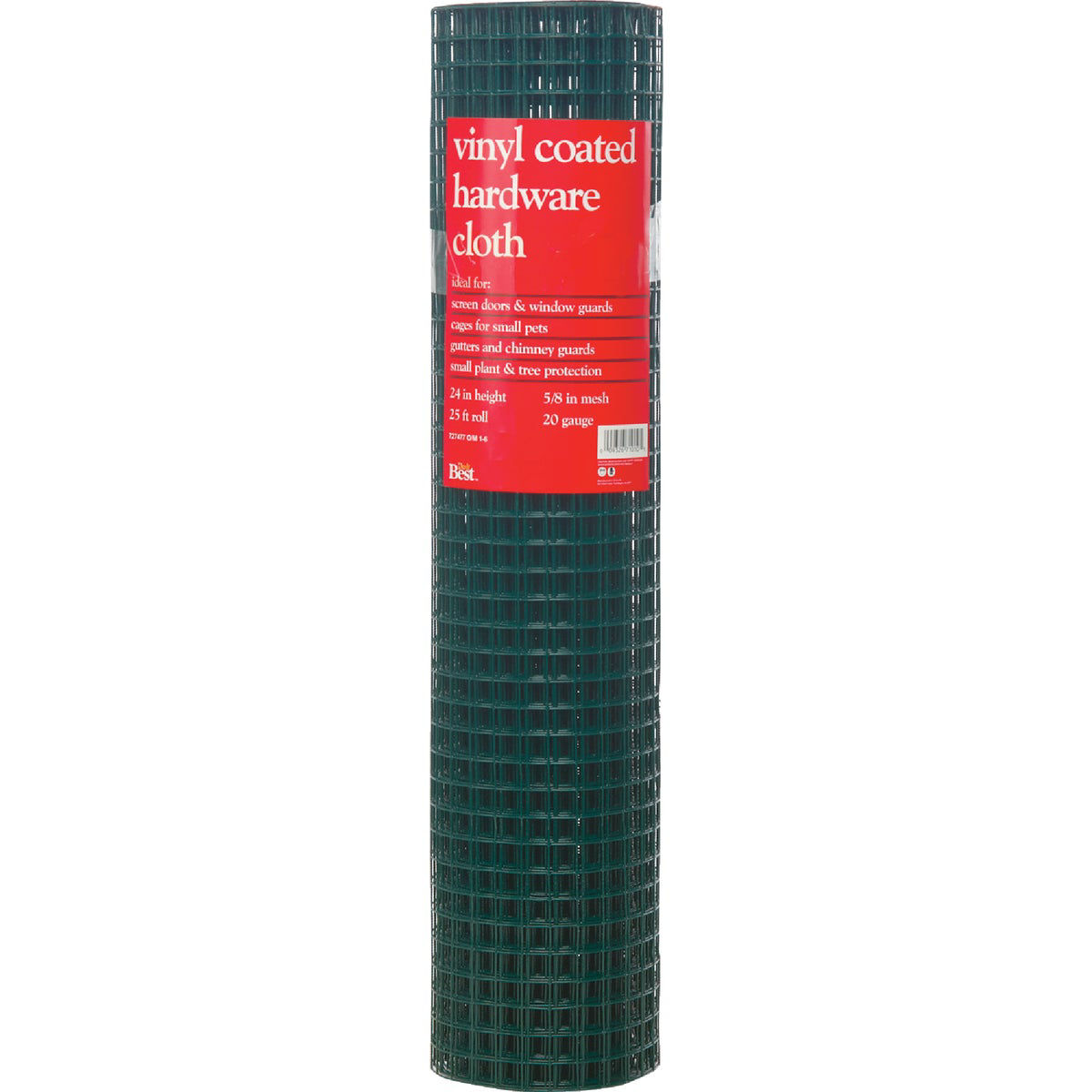 Do it 5/8 In. x 24 In. H. x 25 Ft. L. 20Ga. VinylCoated Hardware