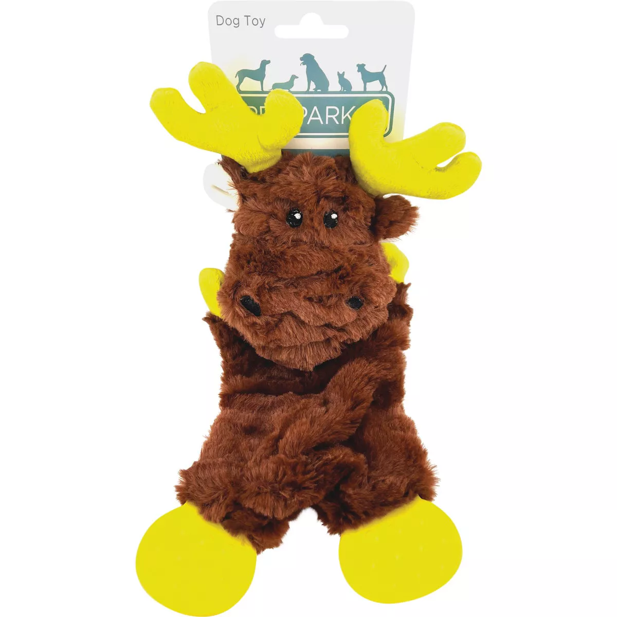 Boss Pet Pet Park Blvd Flatties Moose Dog Toy - photo 2