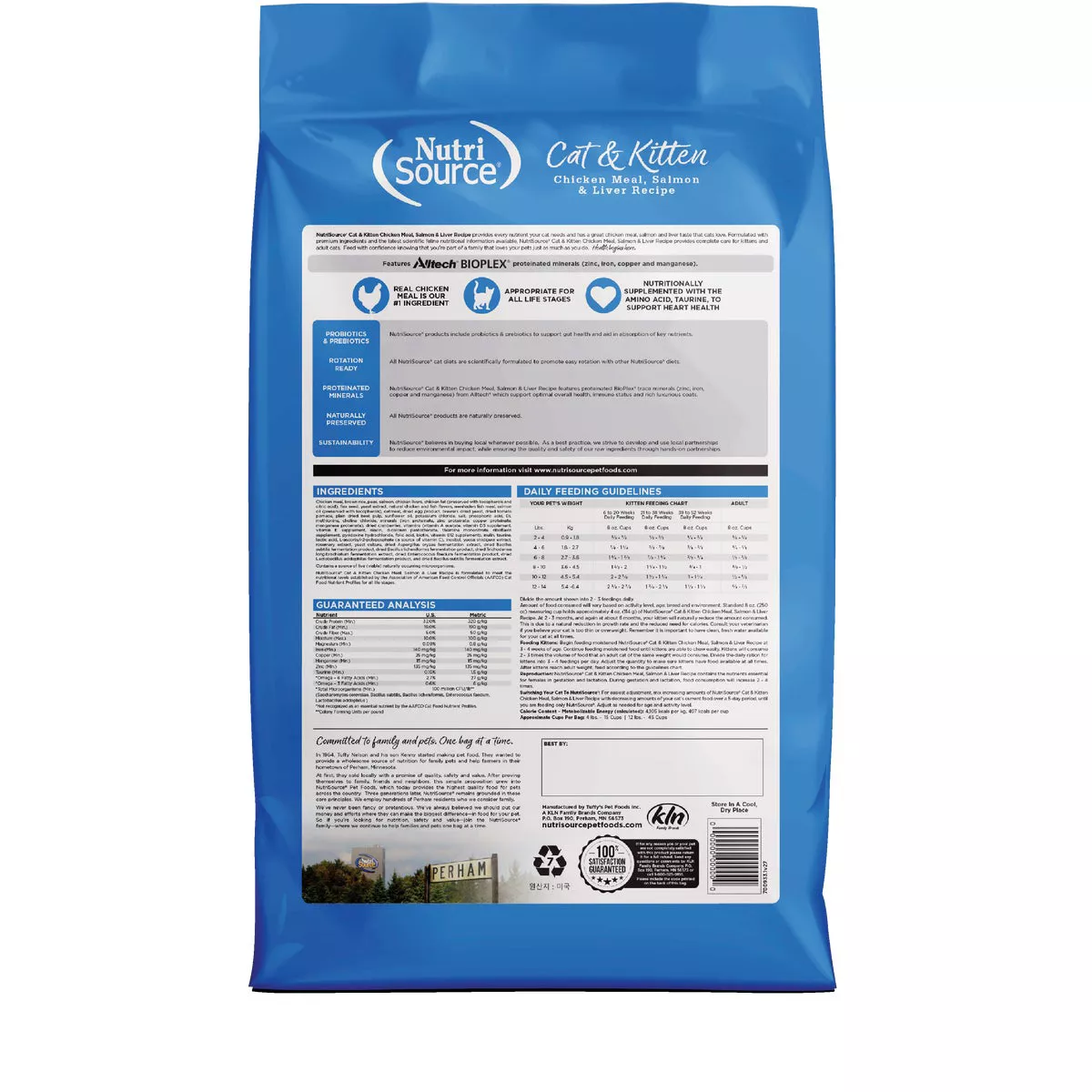 NutriSource 4 Lb. Chicken Meal, Salmon, & Liver Dry Cat & Kitten Food - photo 7
