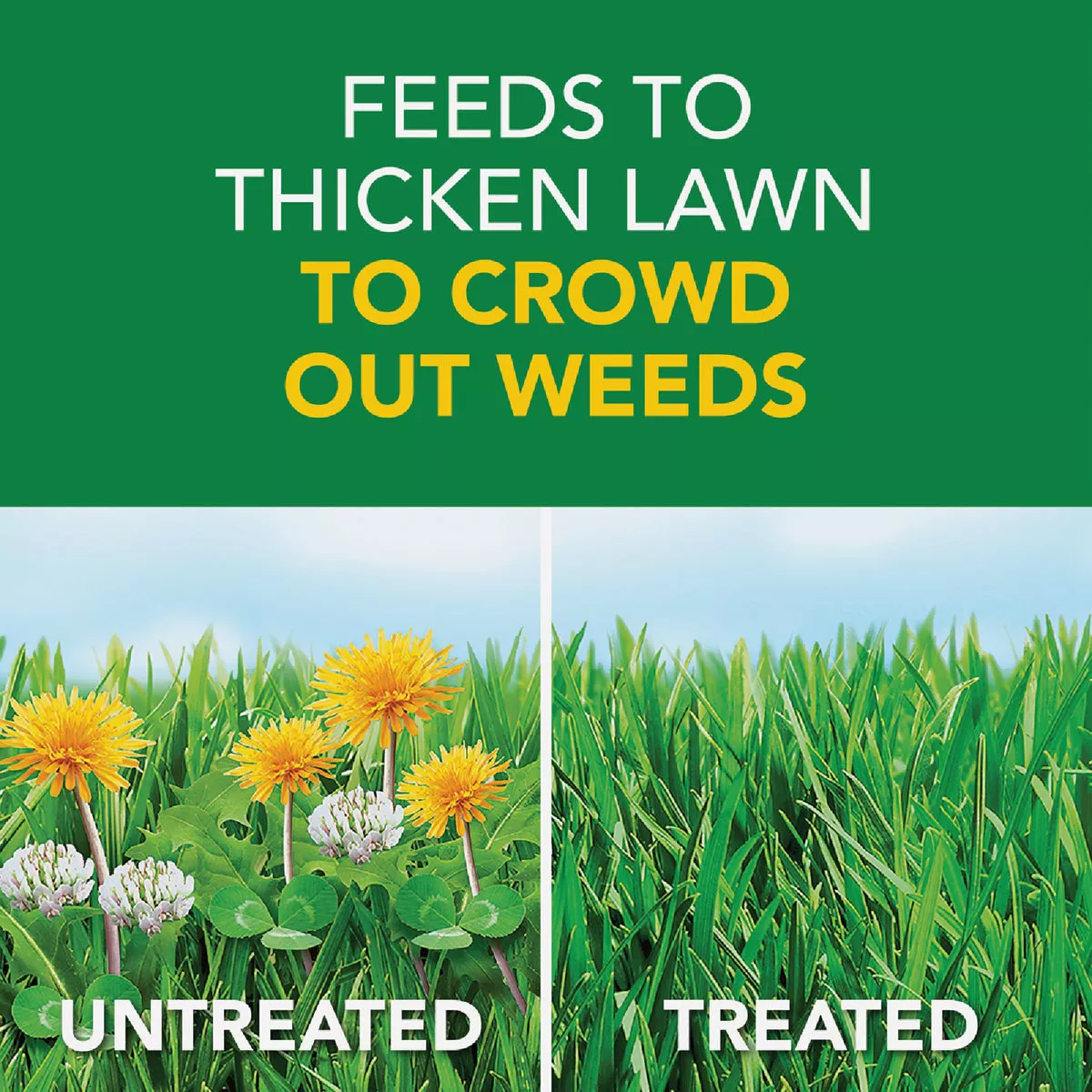 Scotts Turf Builder Weed & Feed 35.7 Lb. 12,000 Sq. Ft. Weed Killer Plus Lawn Fertilizer - photo 2