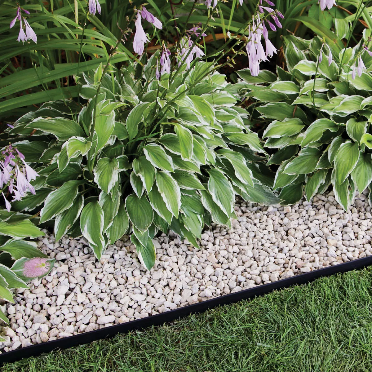 Master Mark Dig-Free 1.5 In. H. x 25 Ft. L. Black Recycled Plastic No Dig Landscape Edging - photo 3