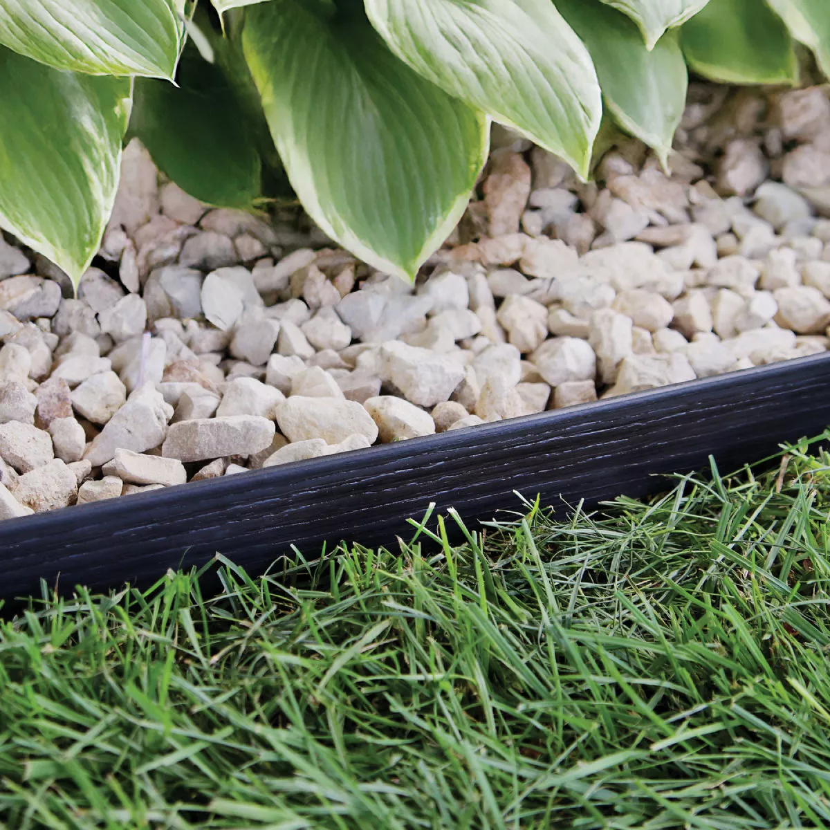 Master Mark Dig-Free 1.5 In. H. x 25 Ft. L. Black Recycled Plastic No Dig Landscape Edging - photo 2