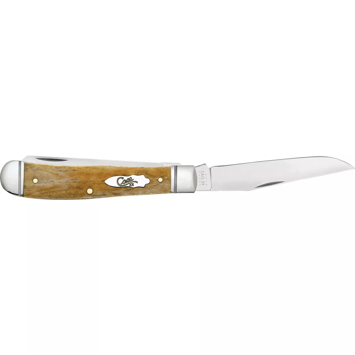 Case Trapper 3.27 In. Smooth Antique Bone Pocket Knife - photo 5
