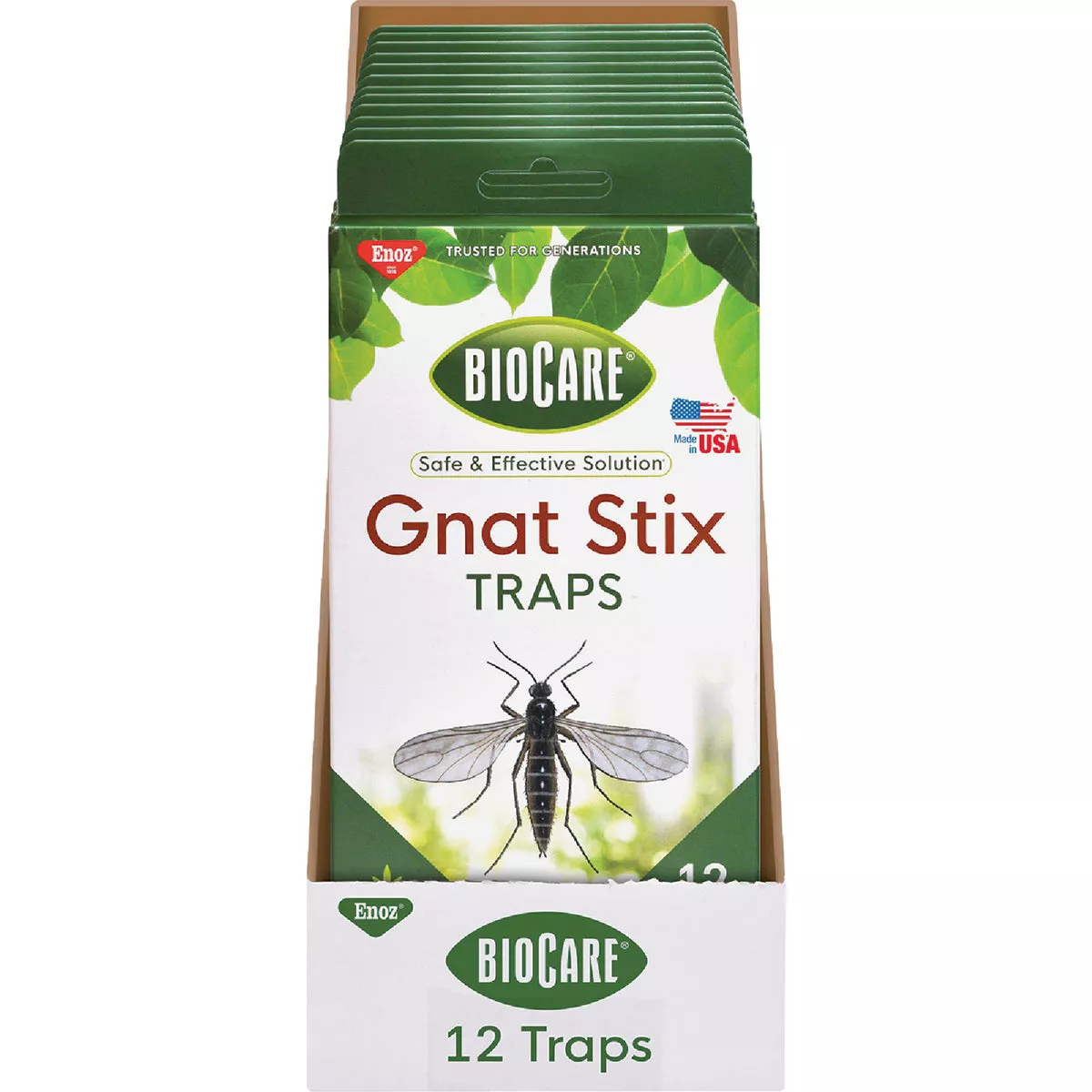 Enoz BioCare Gnat Stix Disposable Indoor Insect Trap (12-Pack) - photo 2