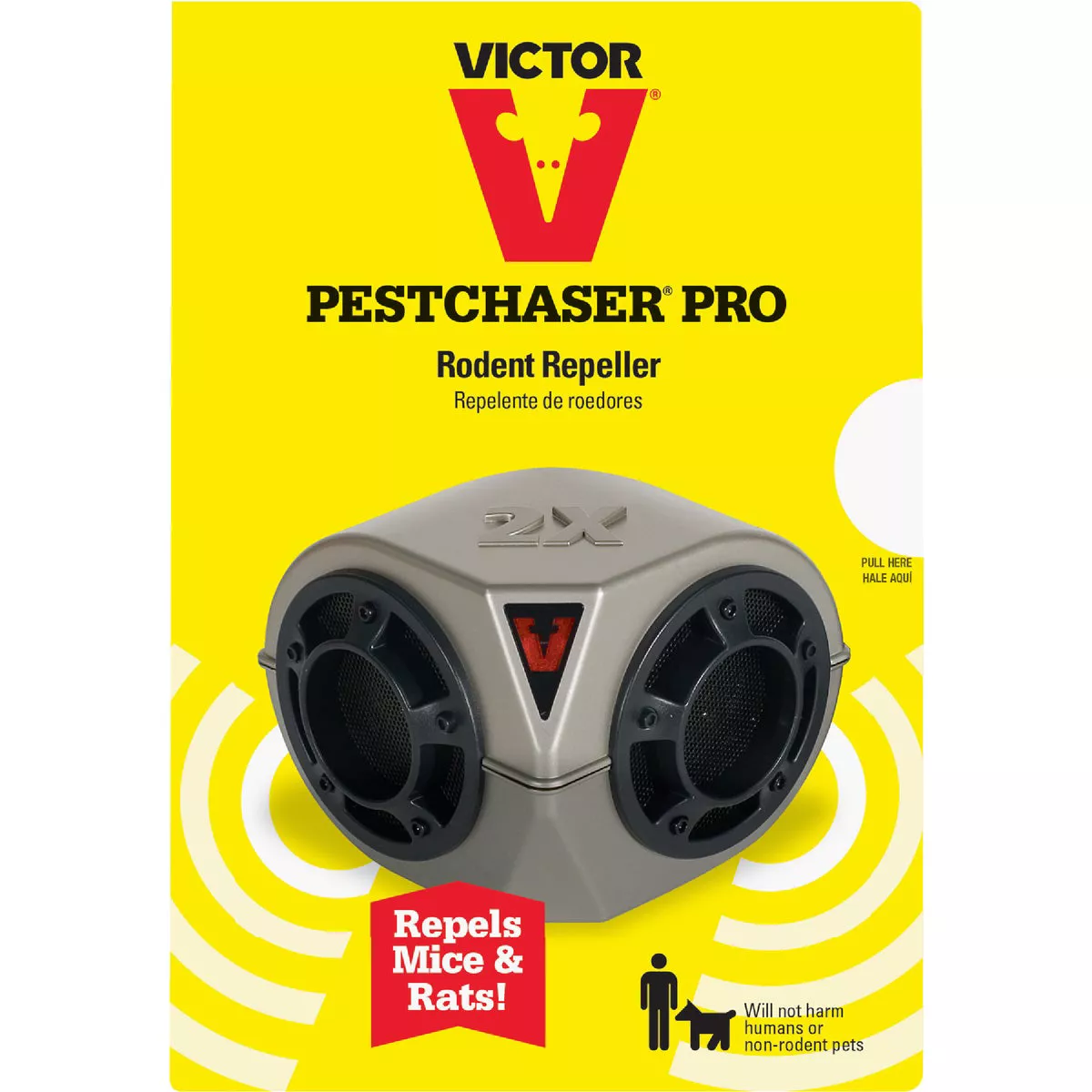 Victor PestChaser High-Frequency Large Room 110 VAC Electronic Pest ...