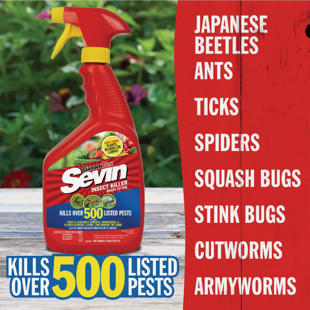 Garden Tech Sevin 32 Oz. Ready To Use Trigger Spray Insect Killer - photo 3