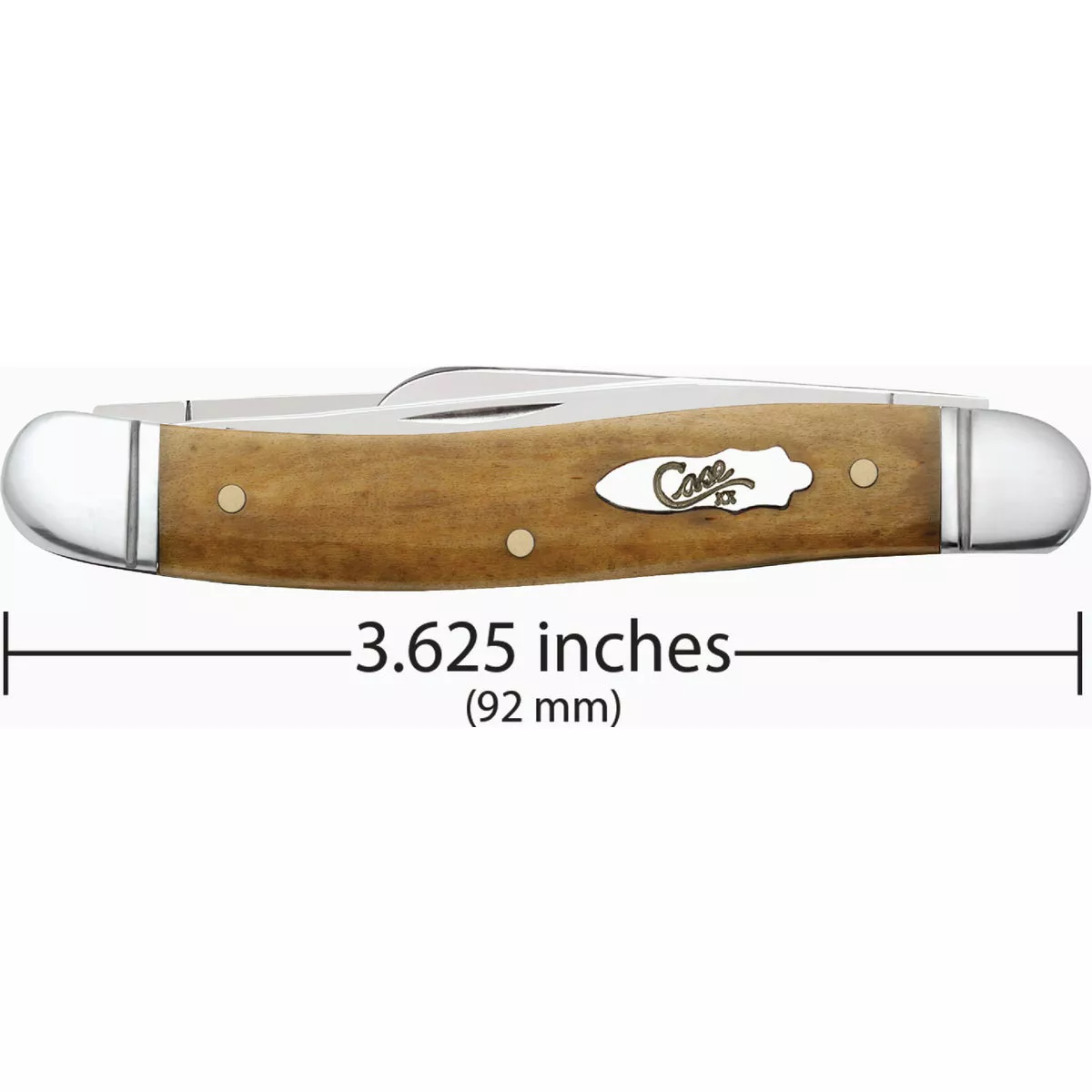 Case Stockman 2.57 In. Antique Bone Smooth Medium Pocket Knife - photo 2