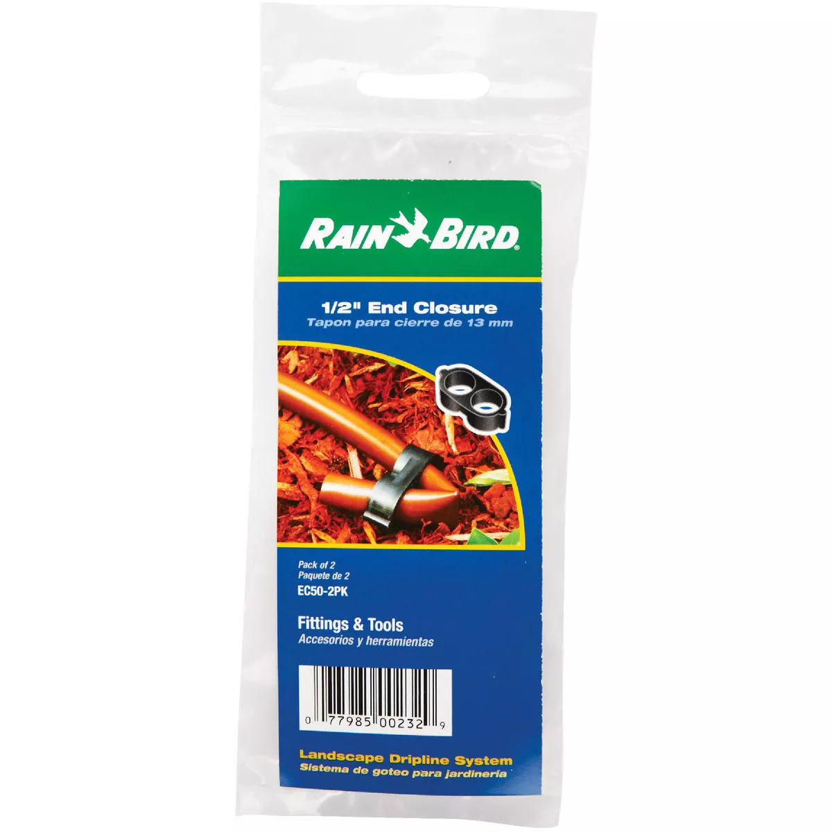 Rain Bird 1/2 In. Figure 8 End Clamp (2-Pack) - photo 2