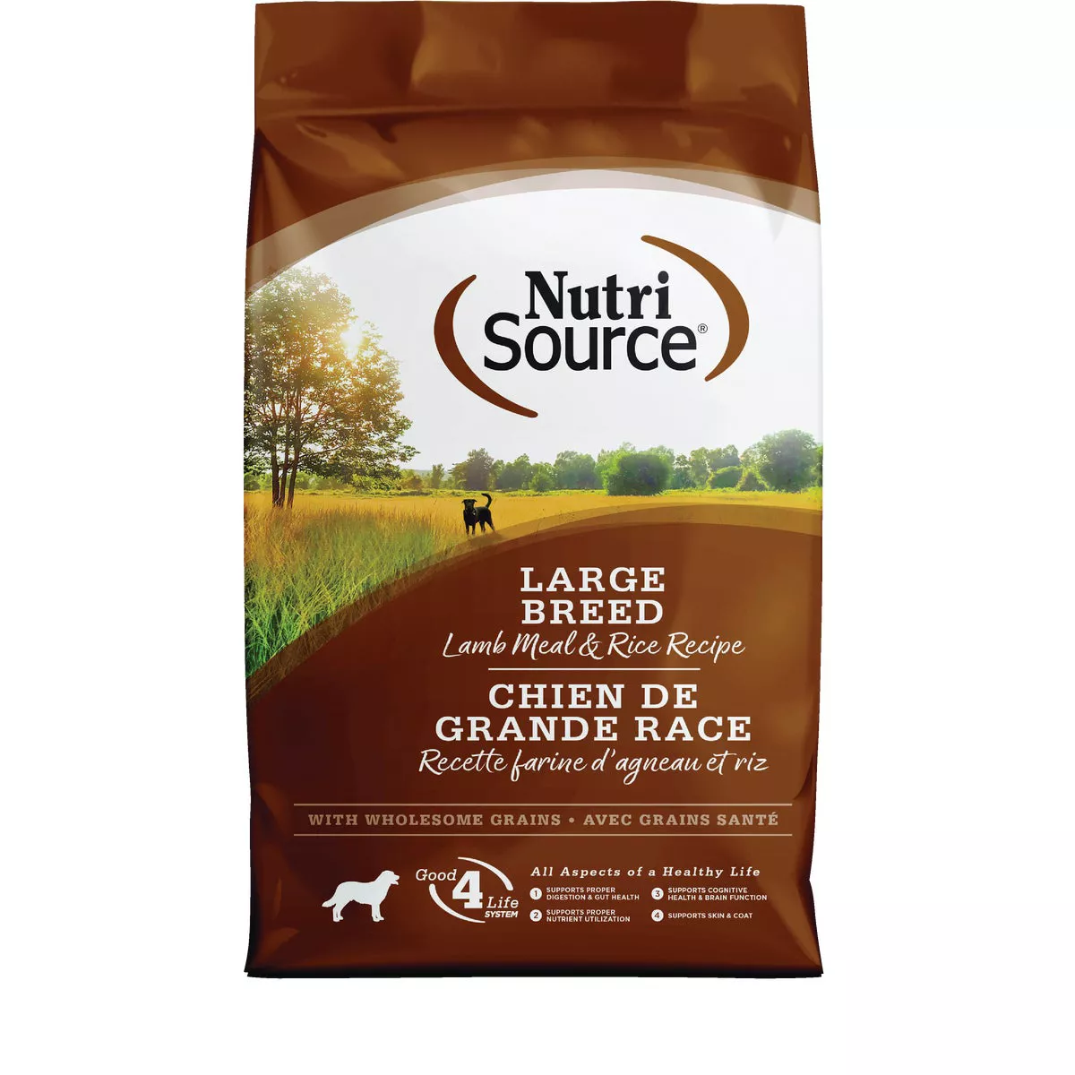 NutriSource 26 Lb. Lamb & Rice Recipe Large Breed Dog Food