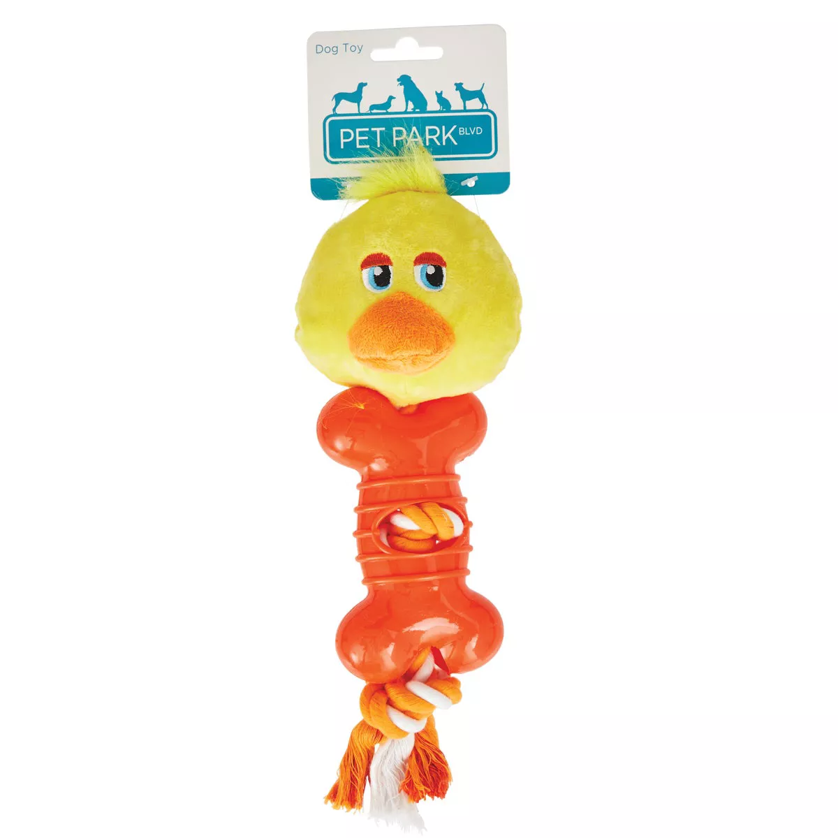 Boss Pet Pet Park Blvd Ropers Duck Dog Toy - photo 2