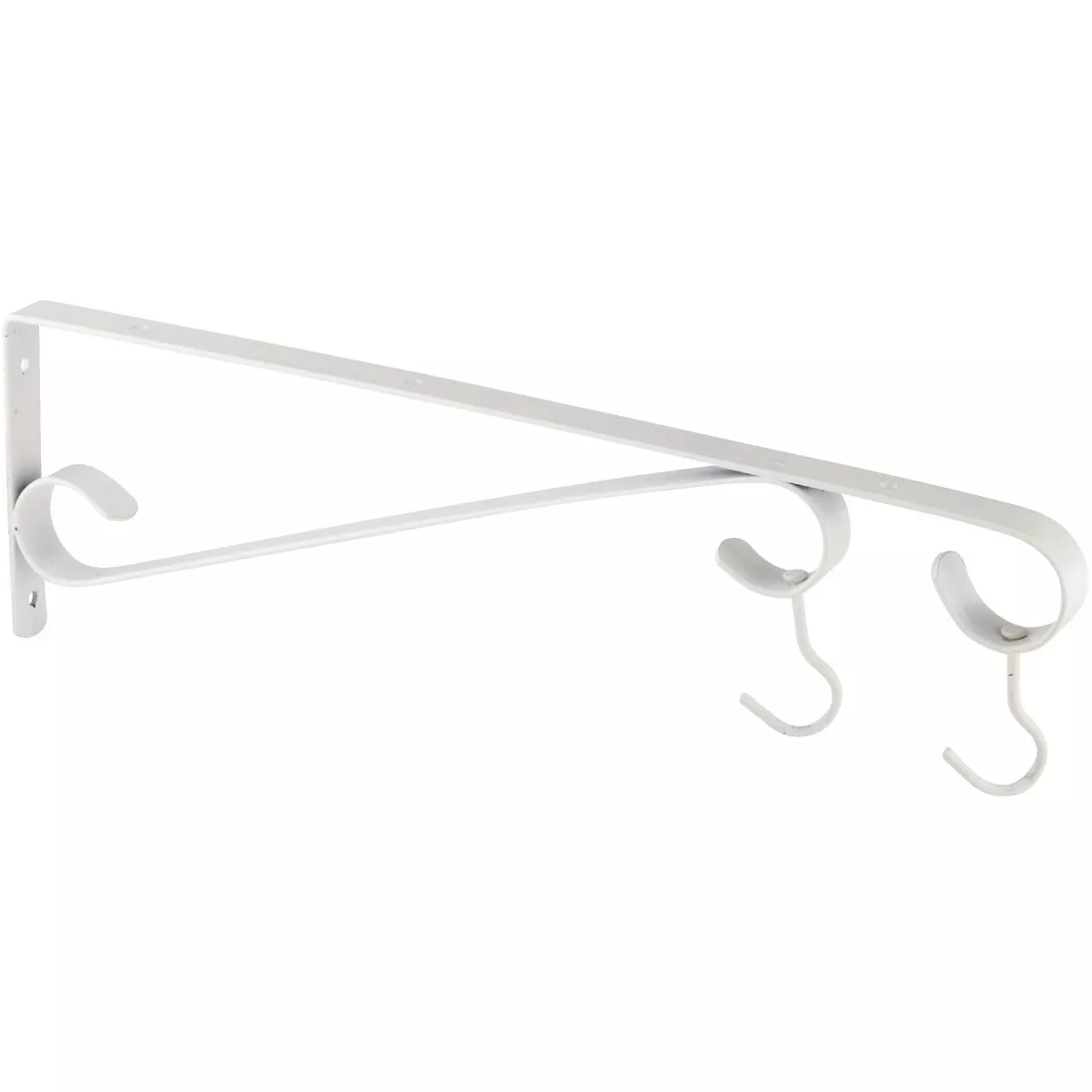 National Hardware 15 In. White Steel Hanging Plant Bracket - photo 4