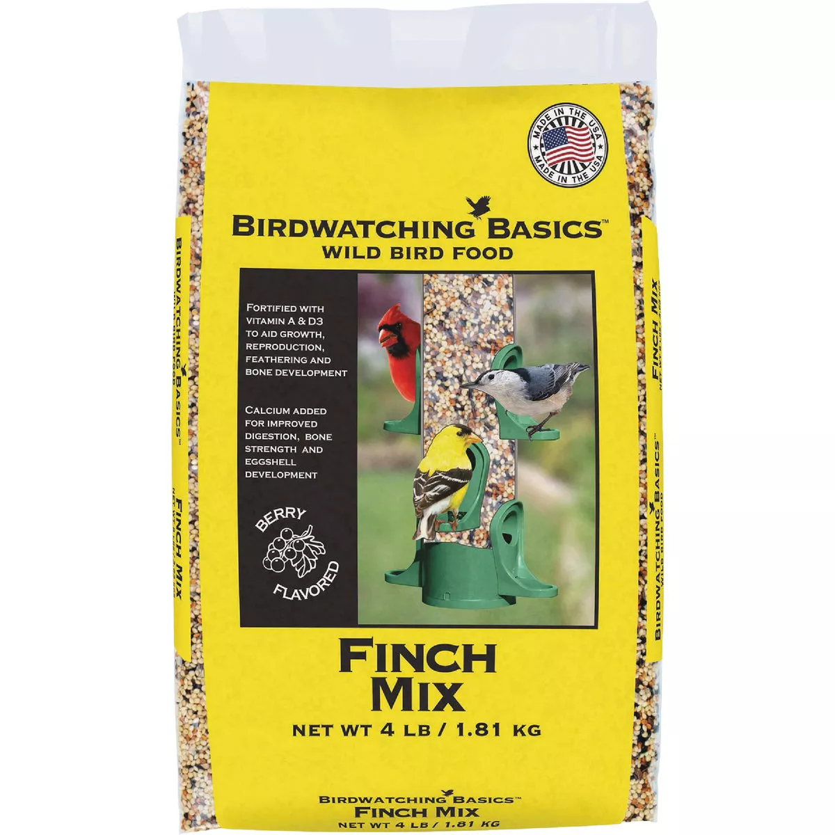 Birdwatching Basics 4 Lb. Finch Mix Wild Bird Food