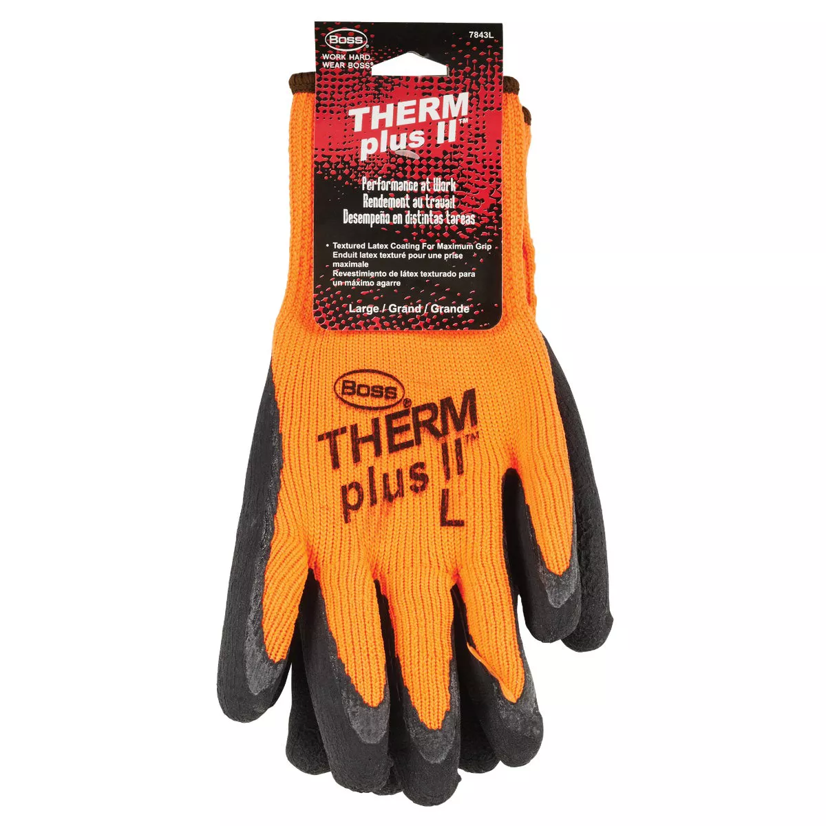 Brahma Thermo Men's Large Acrylic Dipped High-Visiblity Glove - photo 2