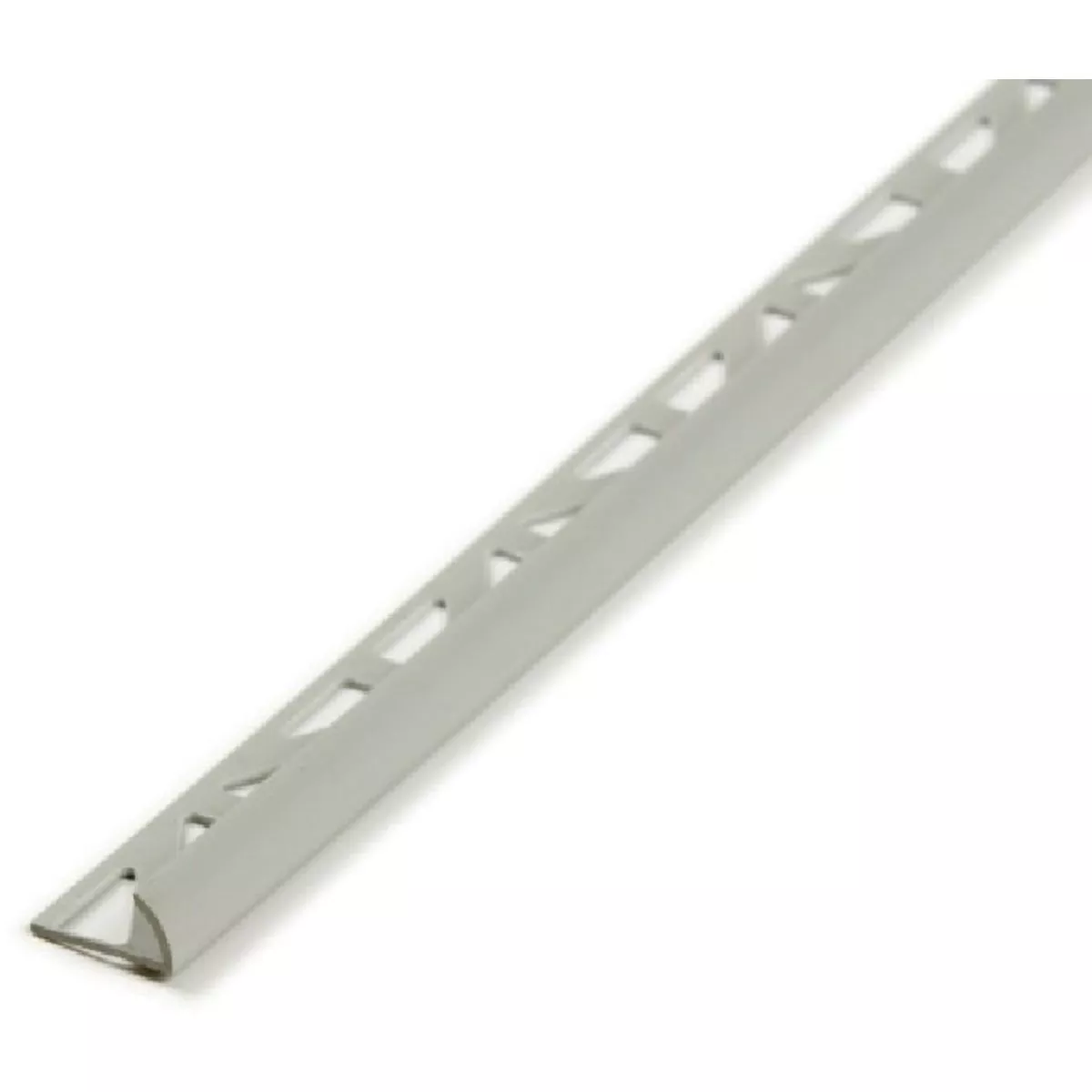 M-D 3/8 In. x 96 In. Gray PVC Bullnose-